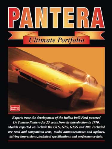 Pantera Ultimate Portfolio: Road Test Book von Brooklands Books Ltd.